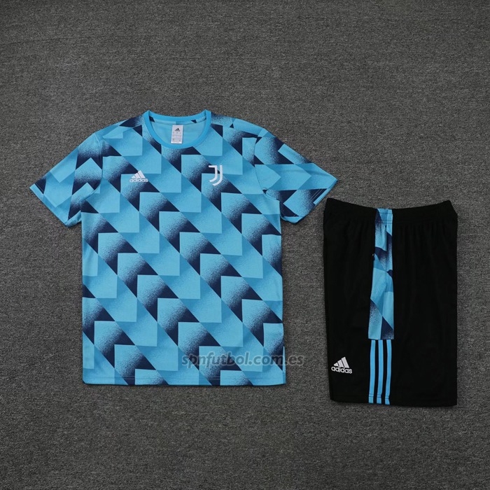 Chandal del Juventus Manga Corta 2022-2023 Azul - Pantalon Corto